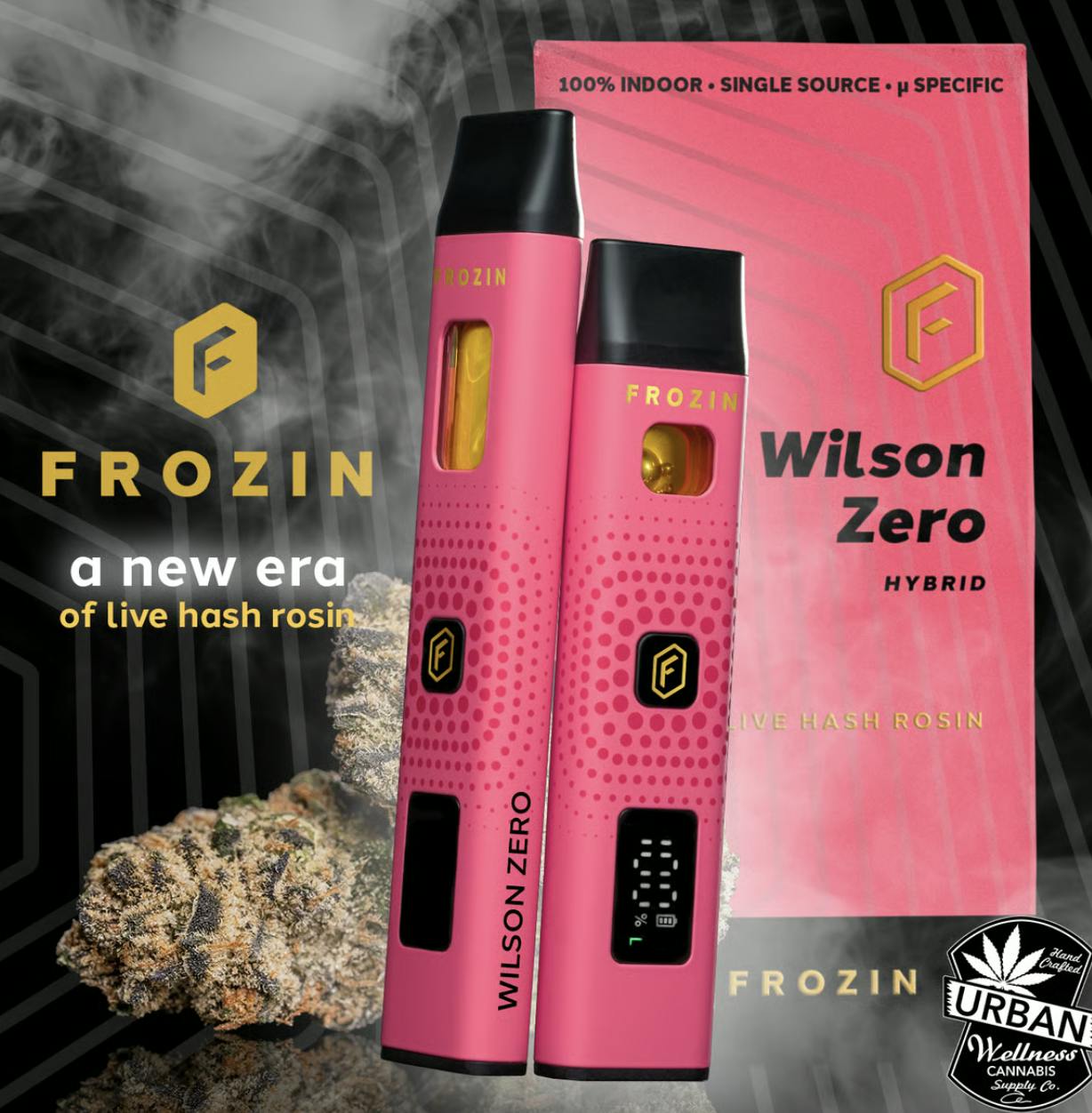 Wilson Zero - Live Rosin AIO Cart -1g by Frozin NM