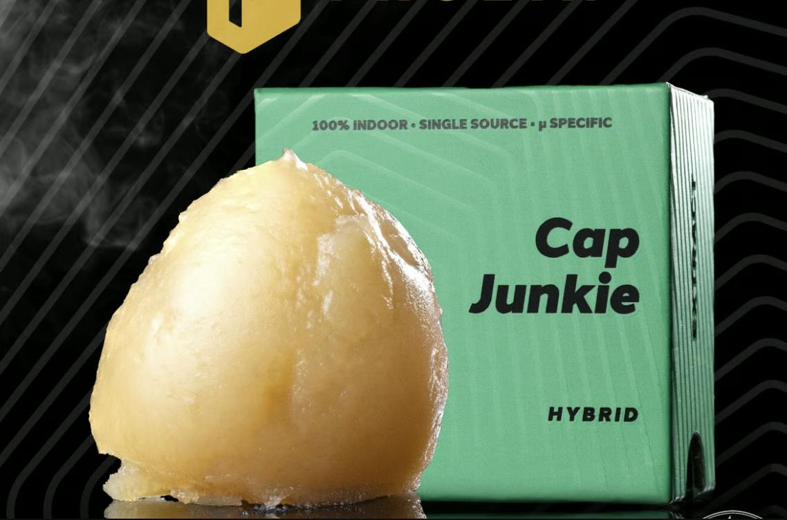 Cap Junkie - Live Rosin - 90-120u - 1g by Frozin NM