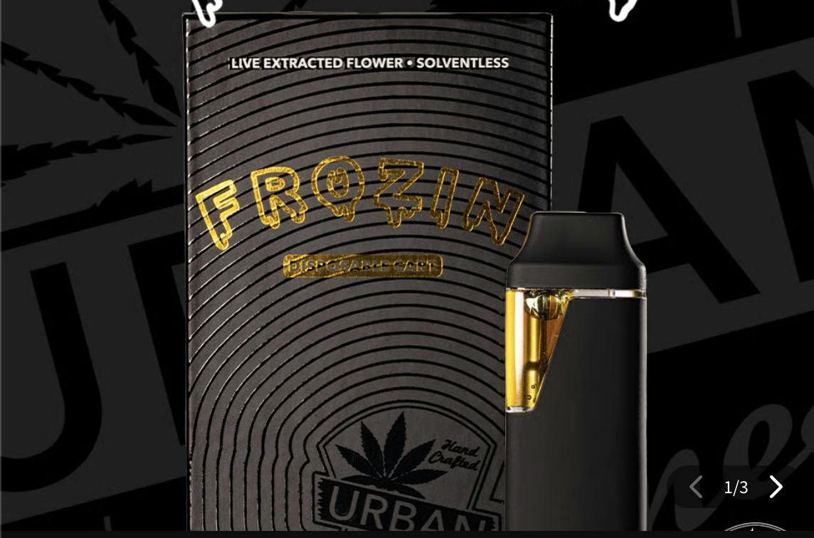 Truffle Cake - Live Rosin AIO Cart - 2g by Frozin NM