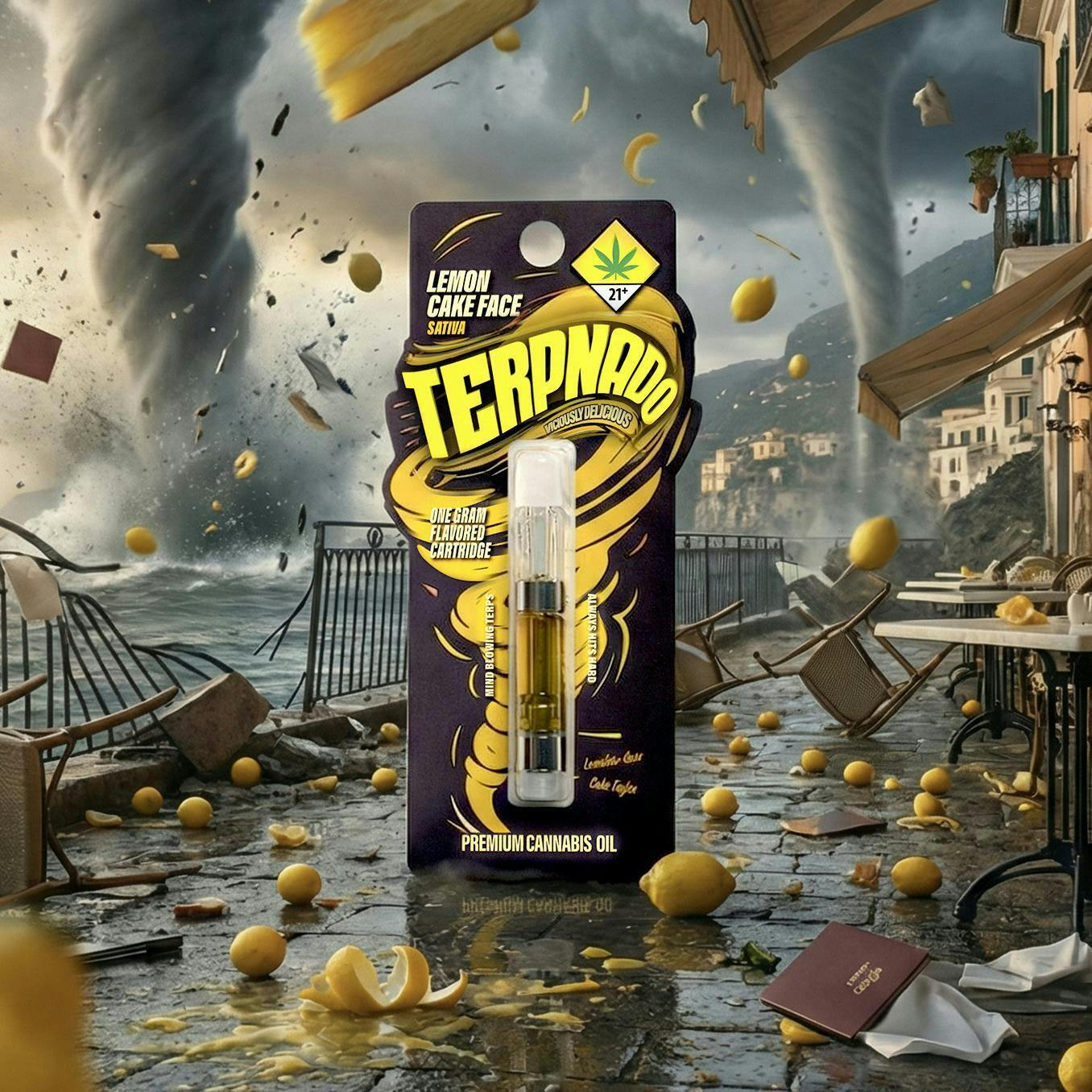 Terpnado | Lemon Cake Face | Cartridge | 1g