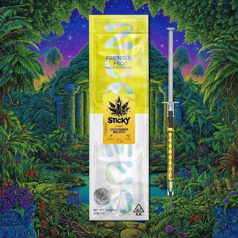Friendly x Sticky | Nuresin FSO | Cucumber Mojito | Extract Oils | 1g