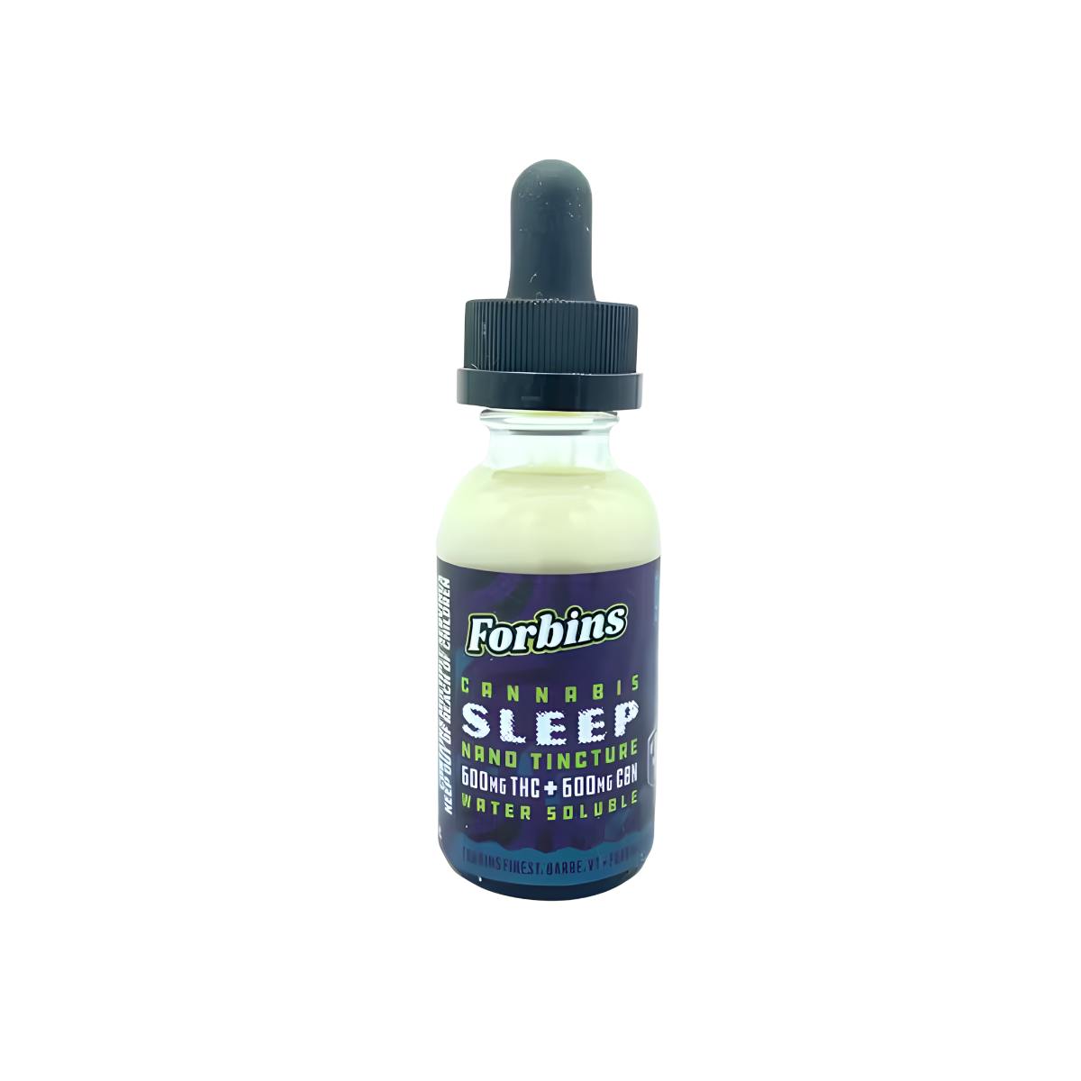 Sleep THC + CBN - 600mg Tincture at Forbins Reserve + ForbinsFinest Cultivation