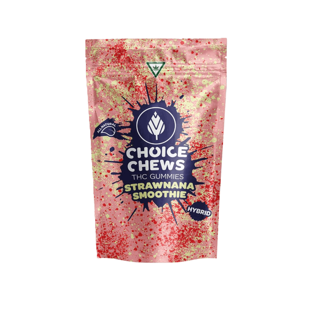 Strawnana Smoothie Gummies | 100mg | 10ct | 10mg/ea