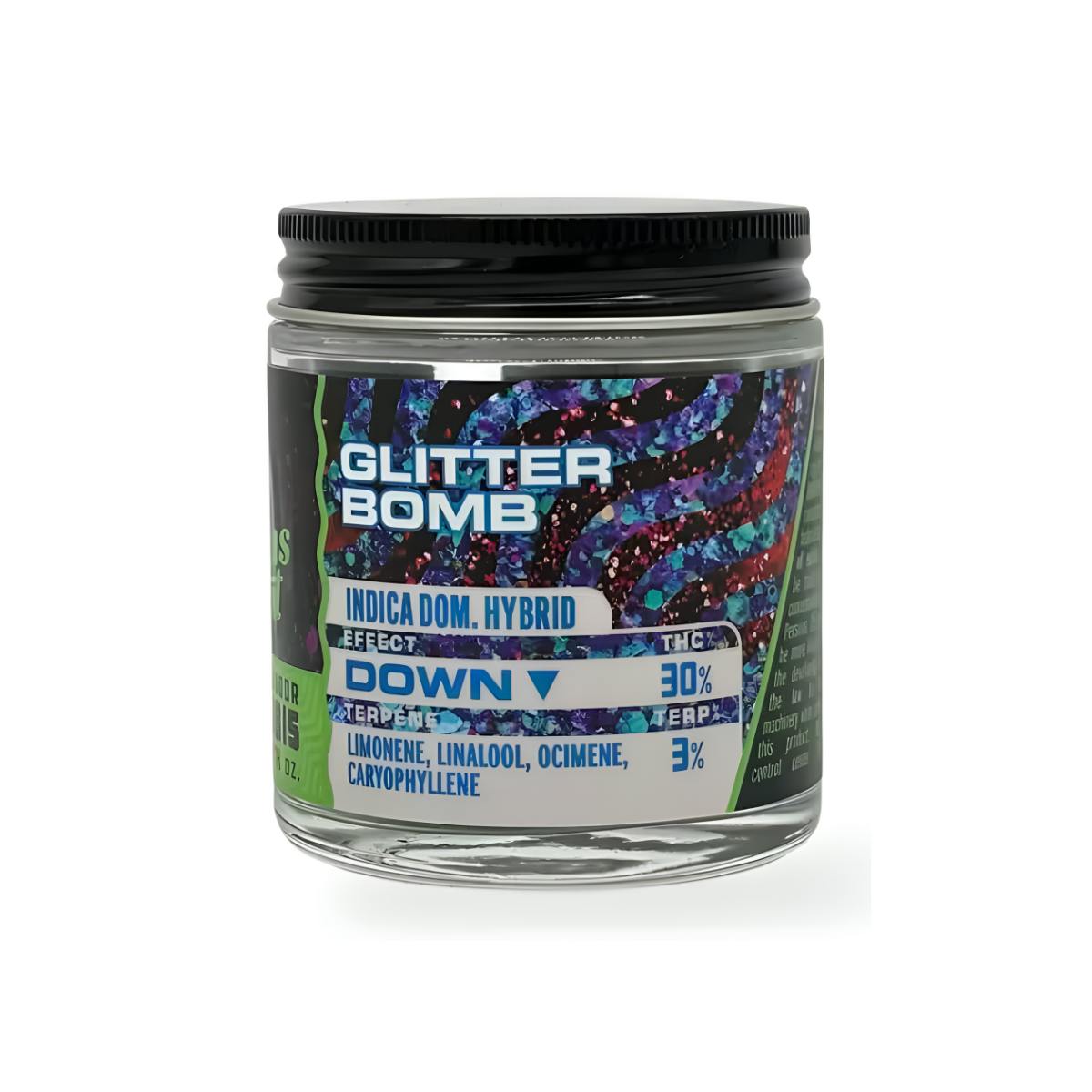 Glitter Bomb Flower 3.5g by Forbins Finest