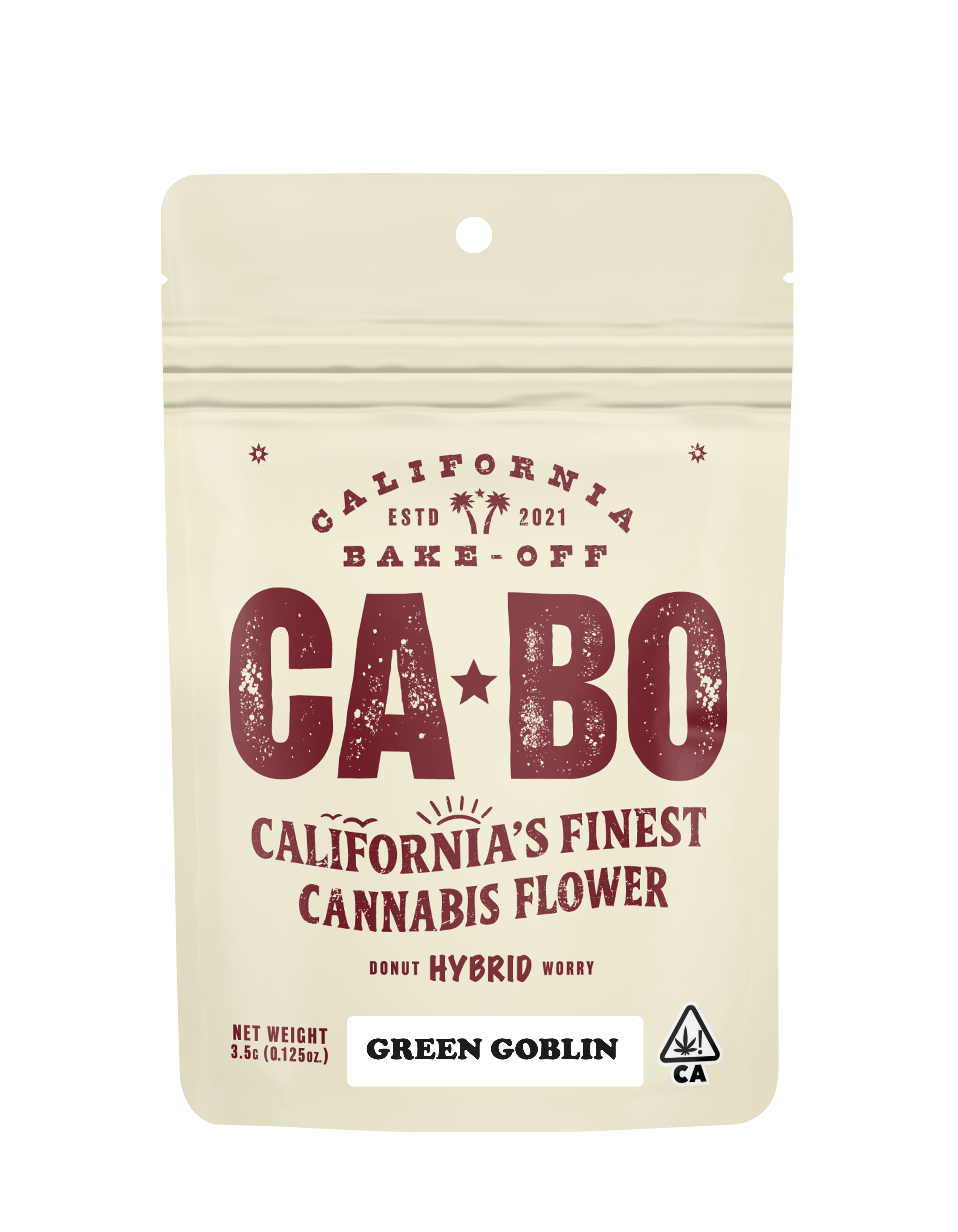 CABO 3.5g Flower - Green Goblin - Hybrid