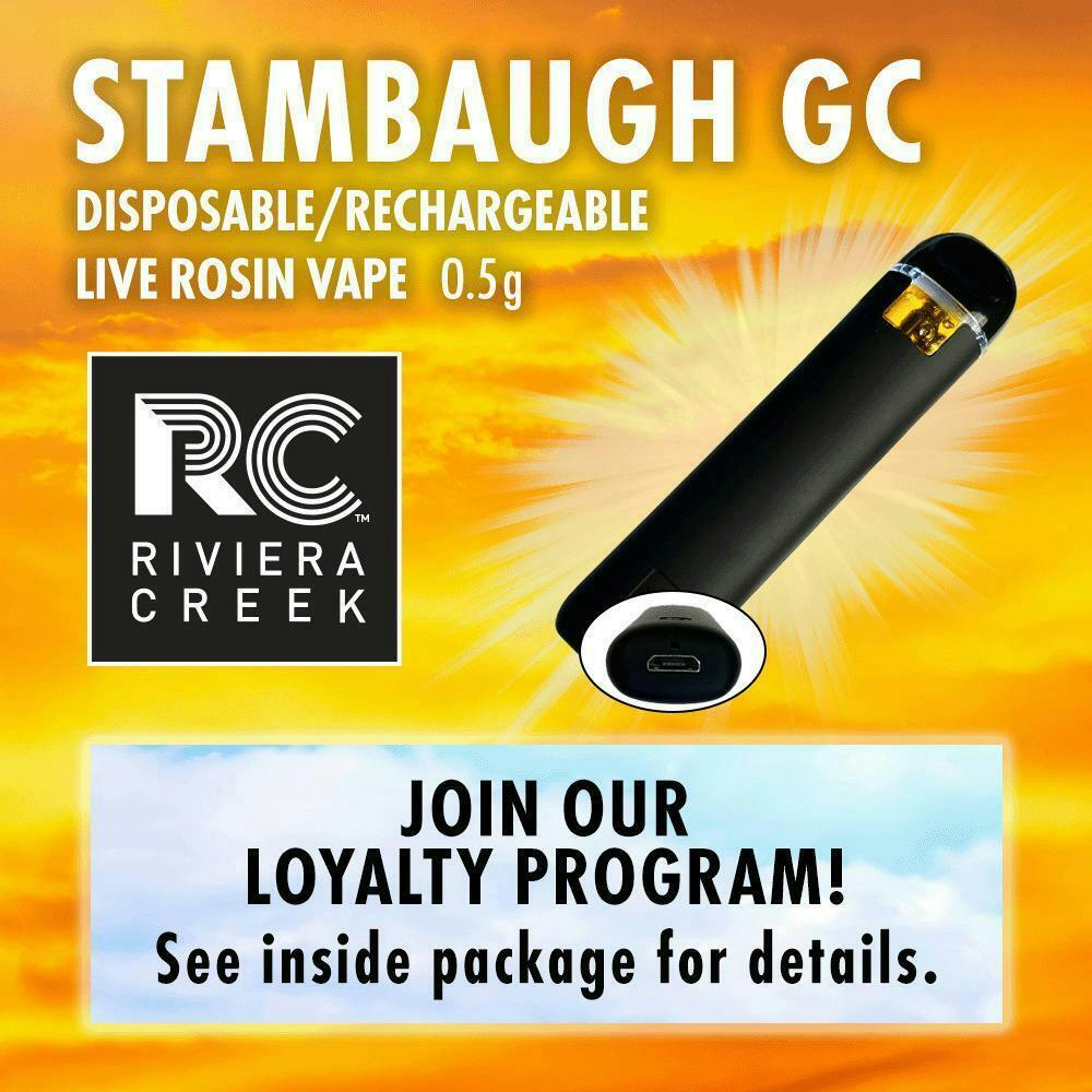 Riviera Creek Brand Disposable Vape Pens