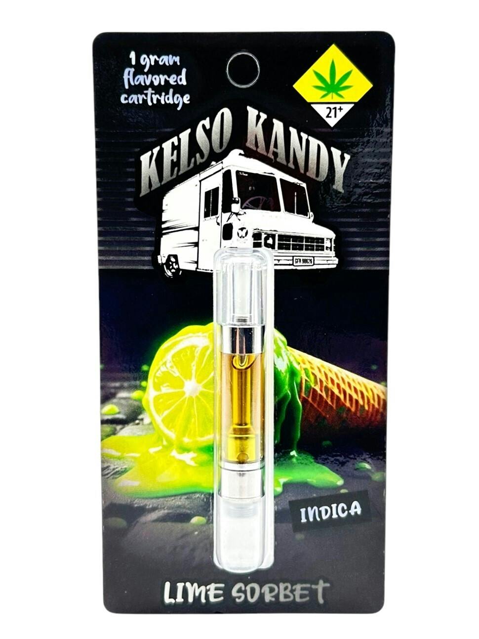 Lime Sorbet Cartridge | 1g at Happy Trees
