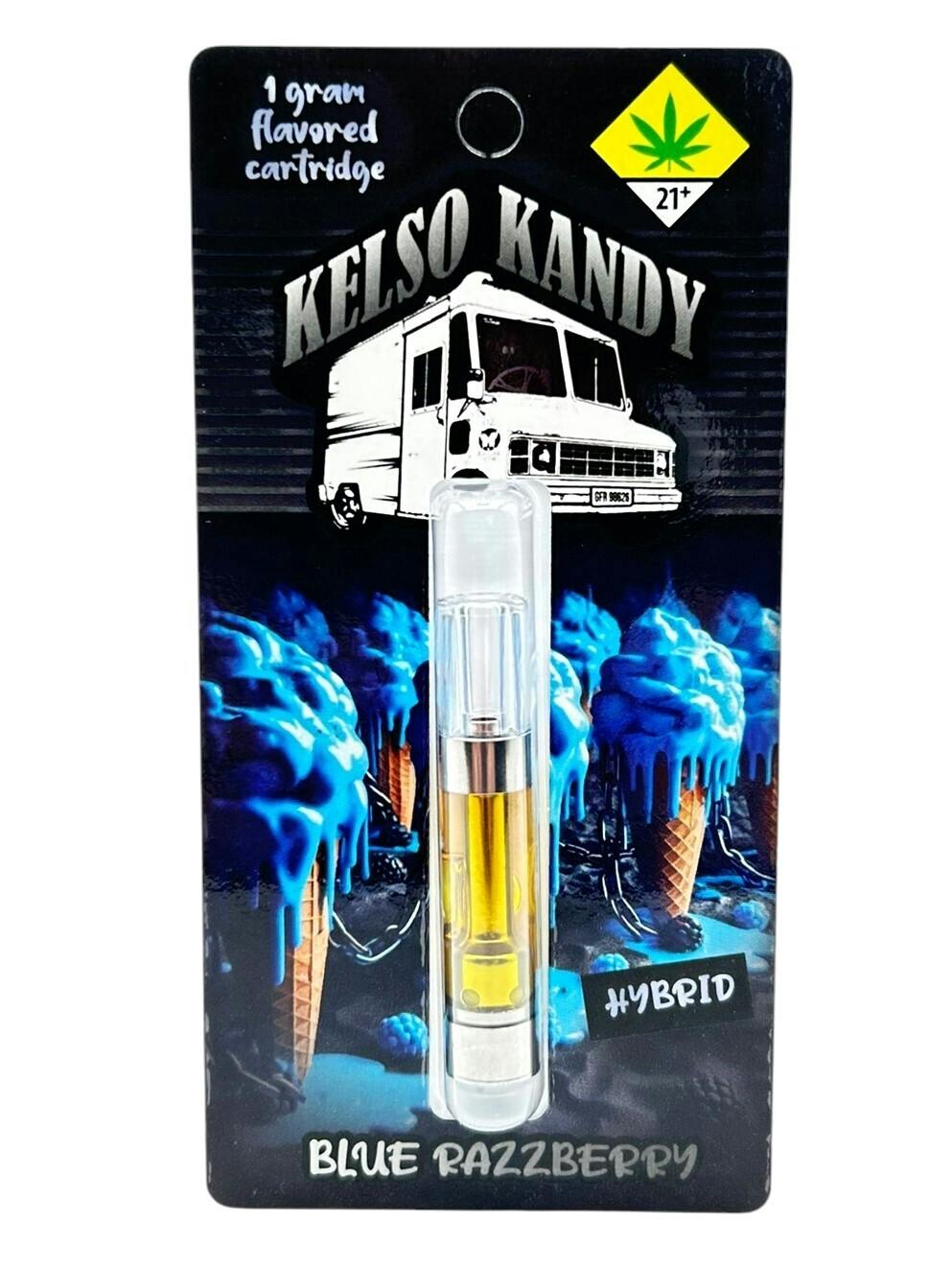 Blue Razzberry Cartridge | 1g at Kaleafa Cannabis Co.