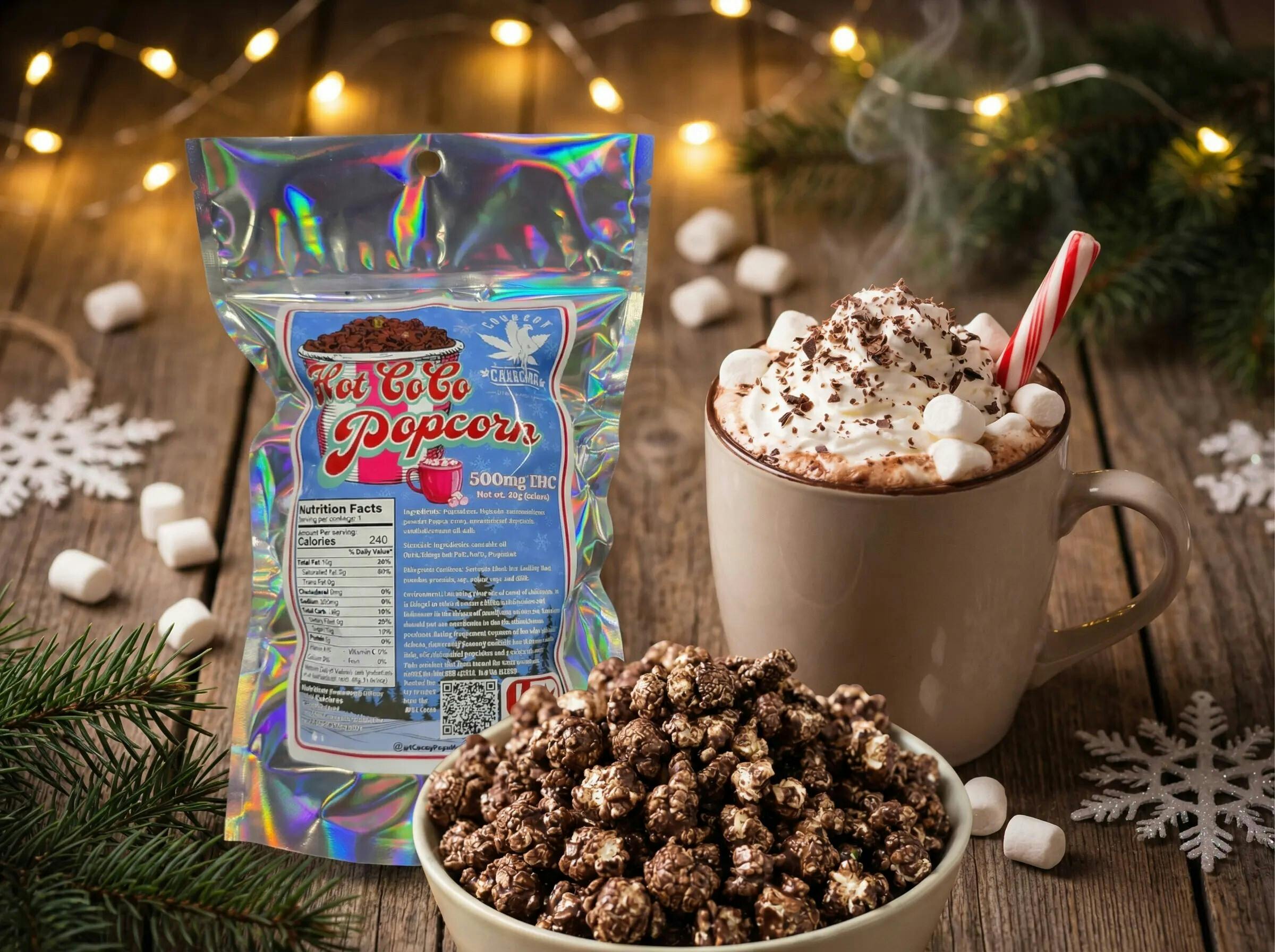 Hot CoCo Popcorn Snack | 500MG