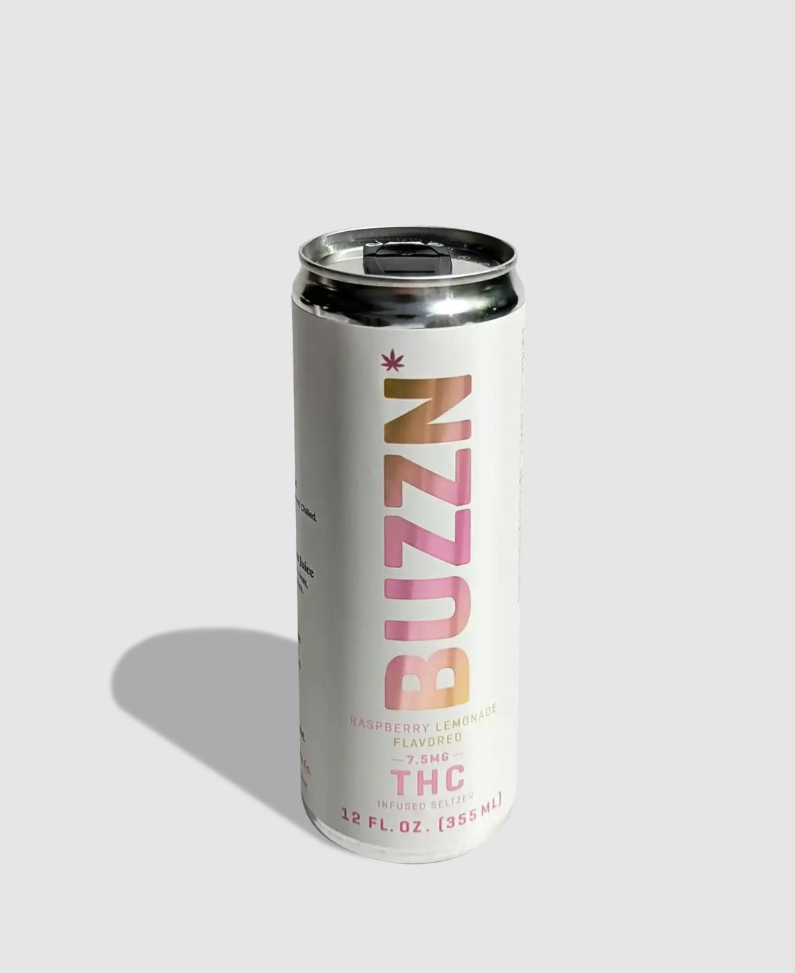 BUZZN Raspberry Lemonade Seltzer (7.5mg)