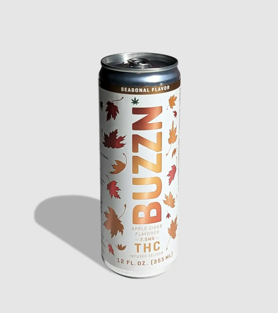 BUZZN Apple Cider Seltzer (7.5mg)