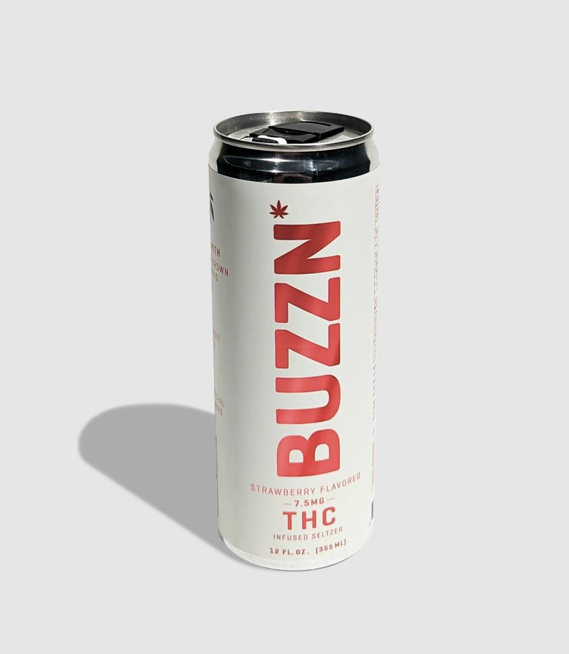 BUZZN Strawberry Seltzer (7.5mg)