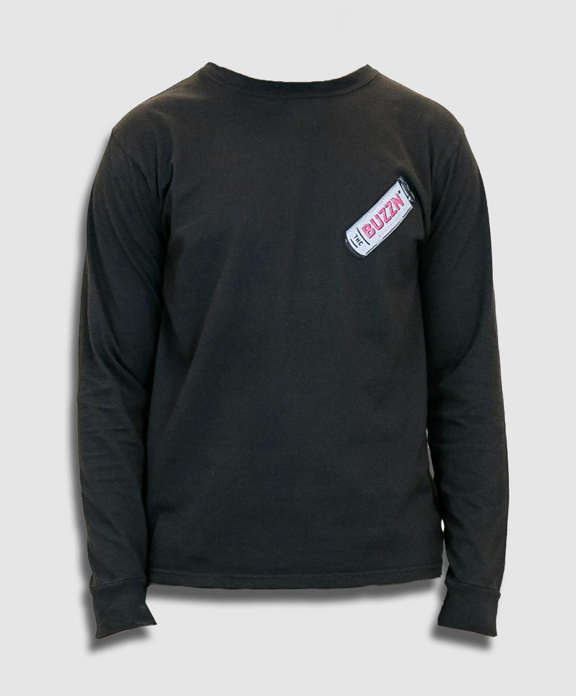 Catch A Buzz Long Sleeve T - Reactive Black (S)