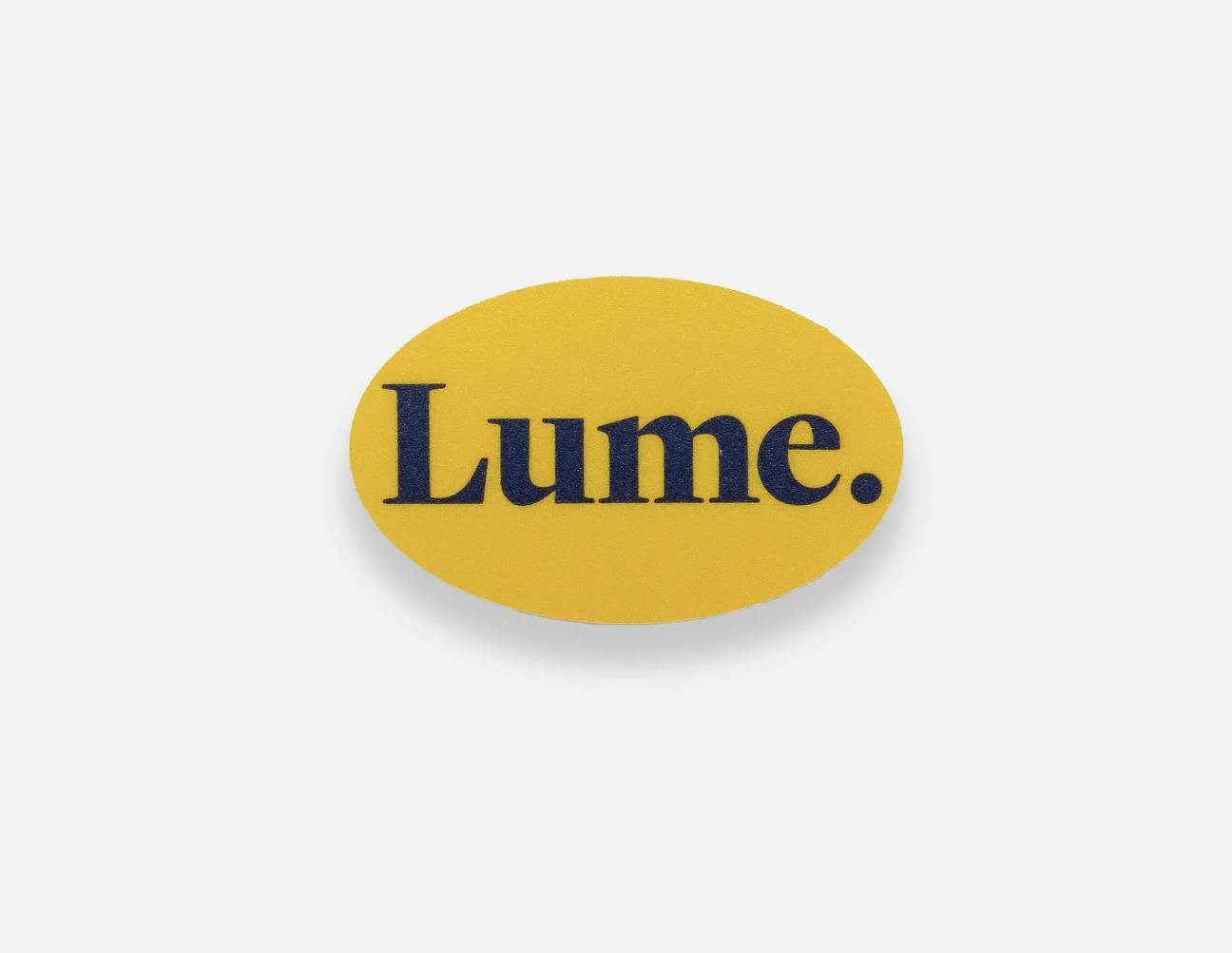 Lume Oval Sticker
