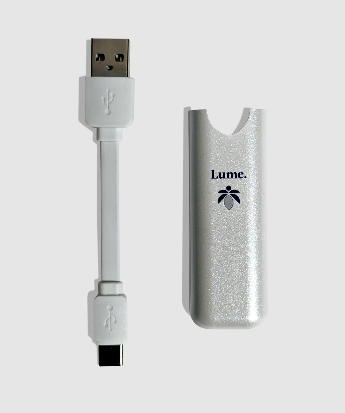 Lume Rip Pod Battery (White) by Lume Cannabis Co.