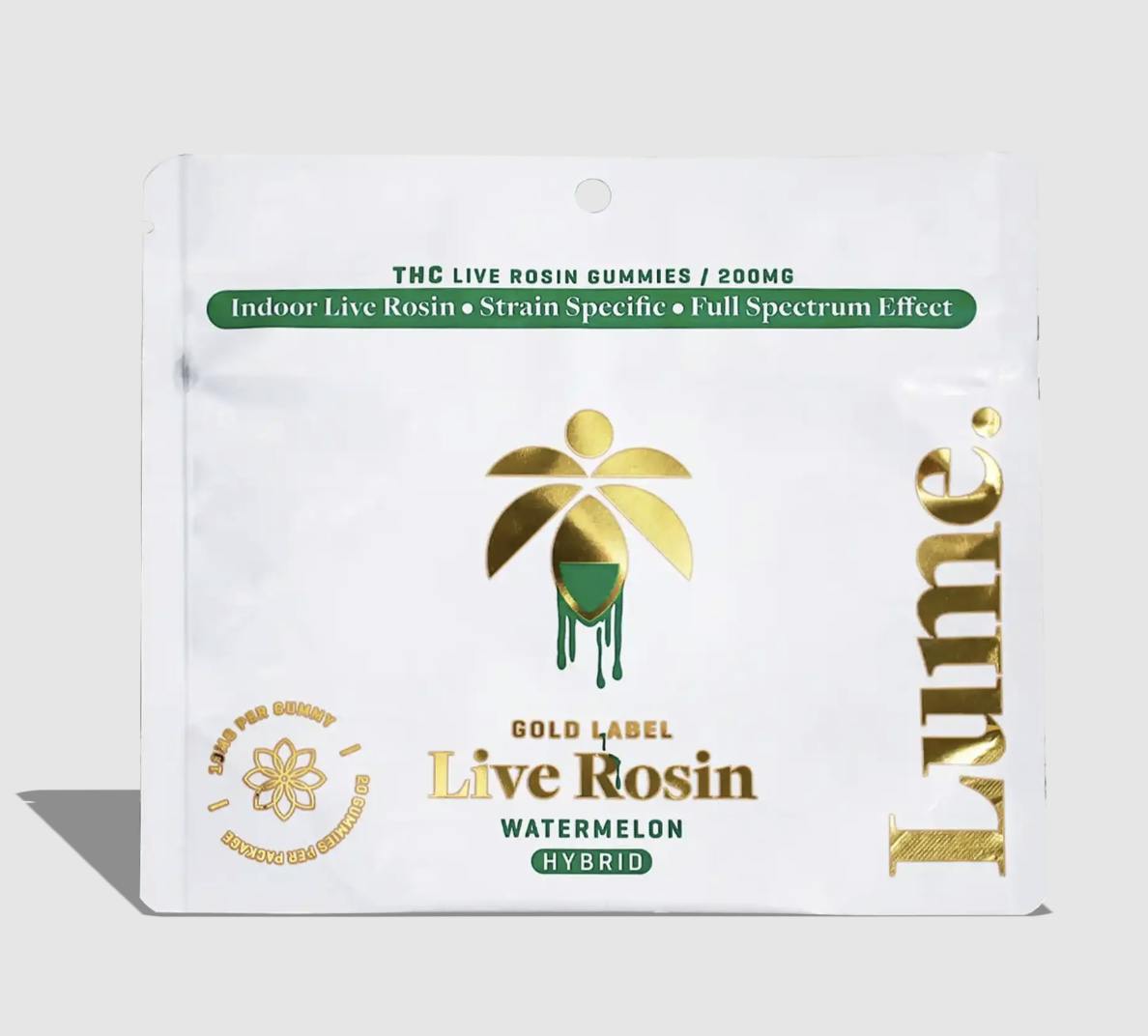 Watermelon Live Rosin Gummies 20X10mg (200mg)