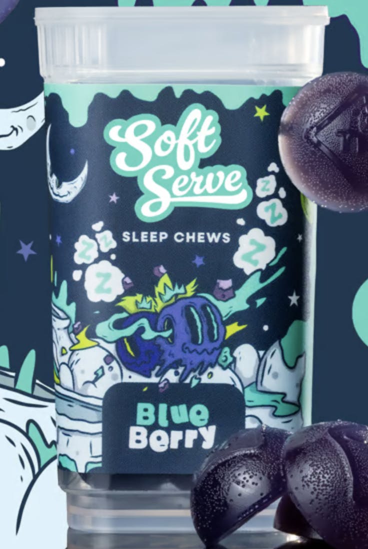 Soft Serve | Blueberry - 100mg 10pk by Soft Serve