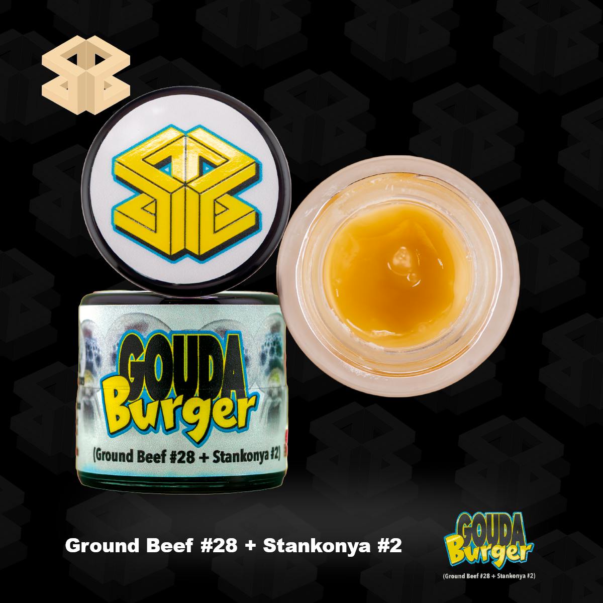 Burly Botanicals | Gouda Burger | 4g Hash Rosin by Burly Botanicals
