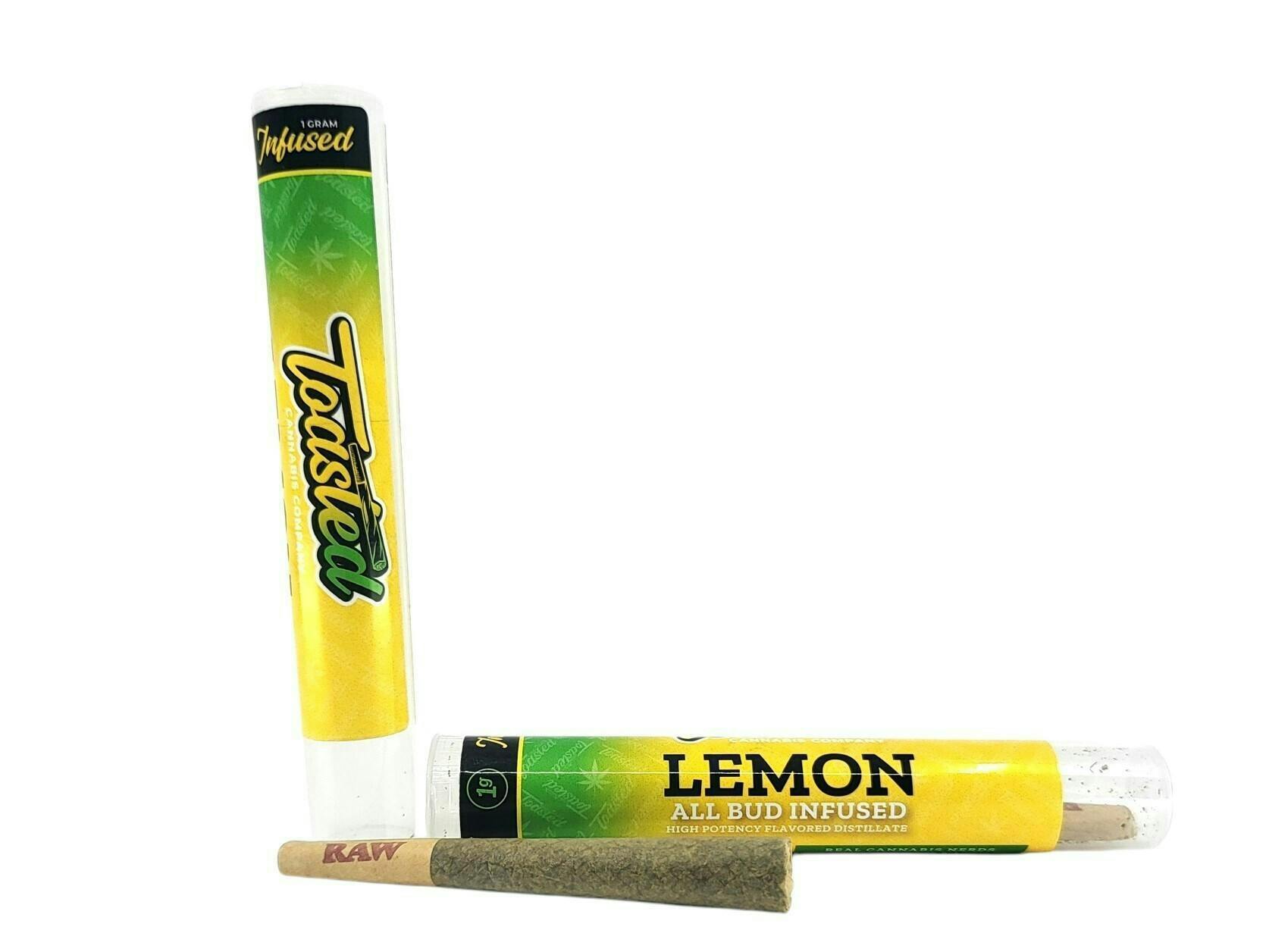 Toasted | Lemon | Infused Joints | 1g