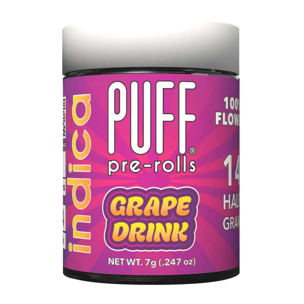 Grape Drink Pre-Rolls 14pk - 7g by PUFF