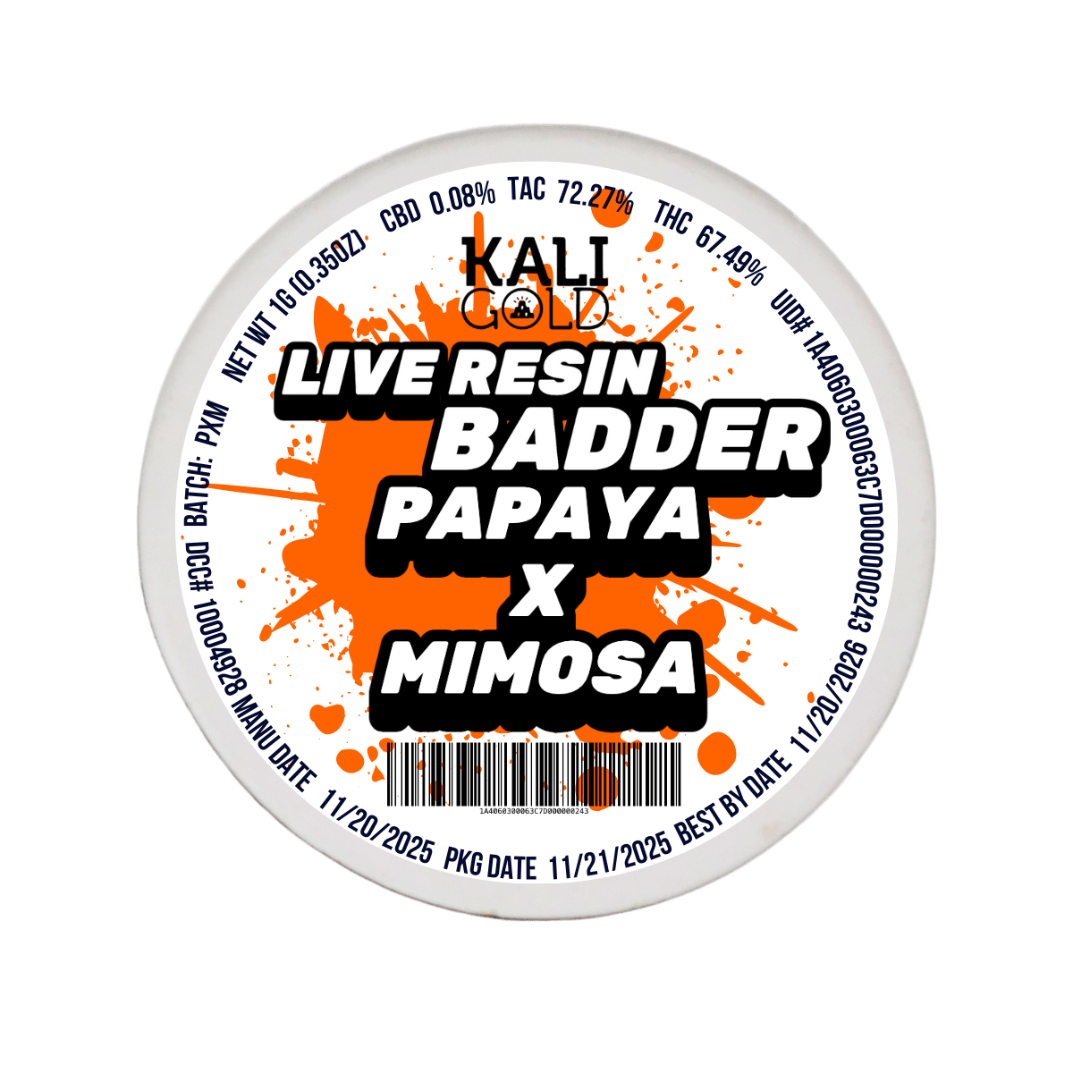 Kaligold extracts — Papaya X Mimosa