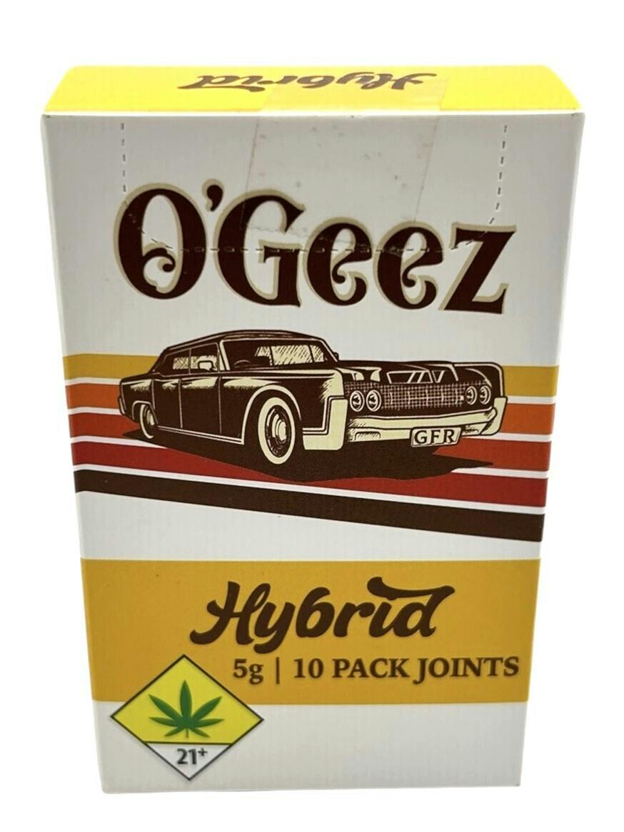 Mendo Purple | O'Geez | Pre-Roll Pack | 5G