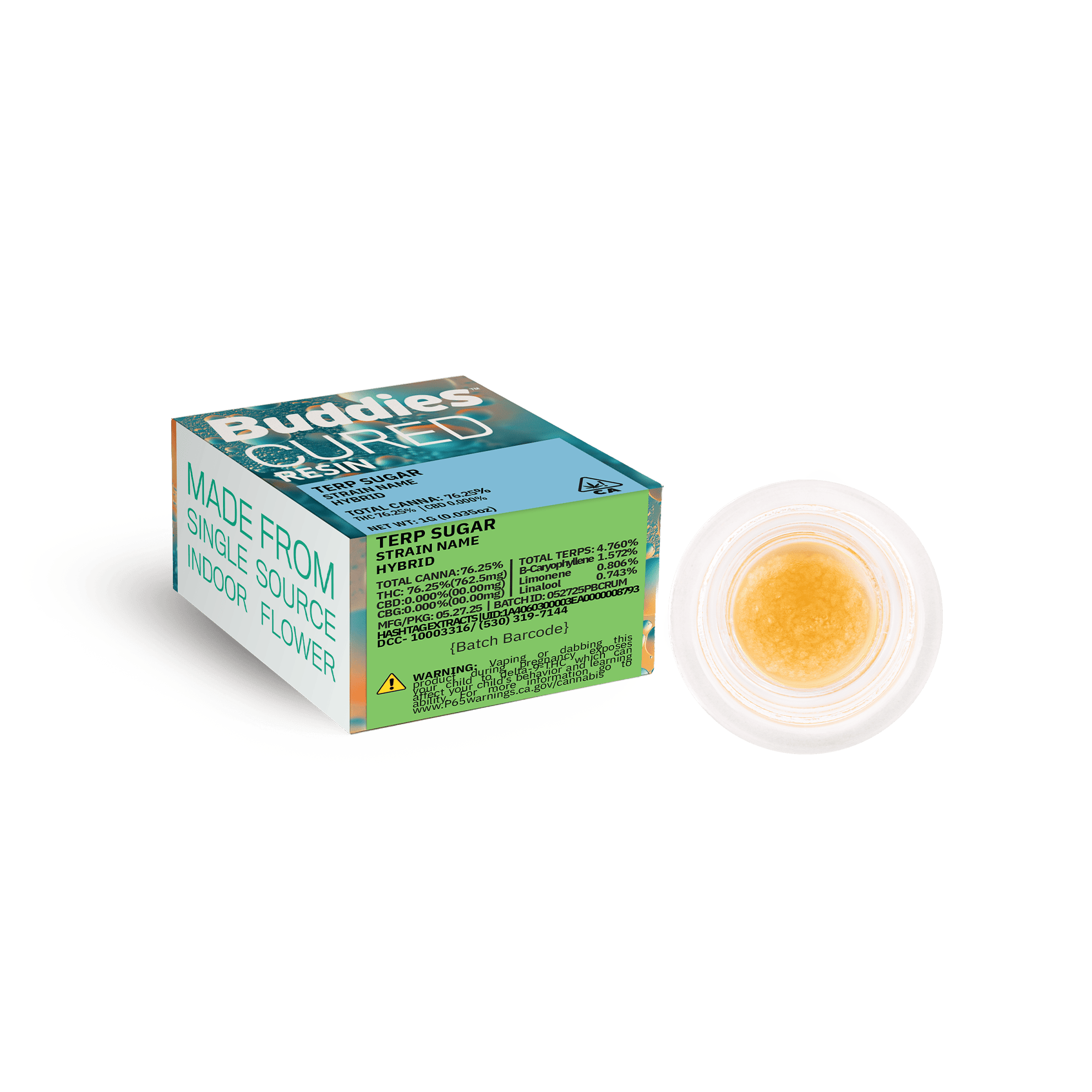 Terp Sugar Dab Pink Grapefruit