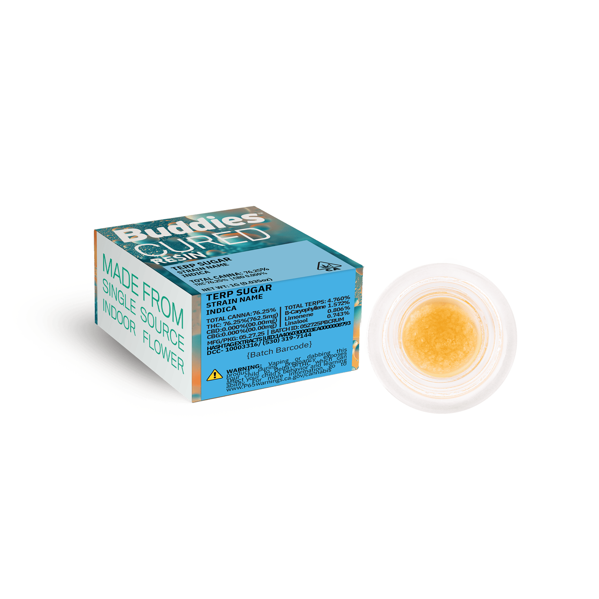 Cured Resin Terp Sugar