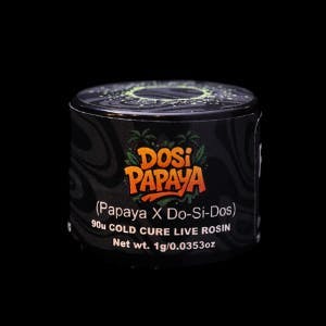 Rosin Tech Labs — Dosi Papaya