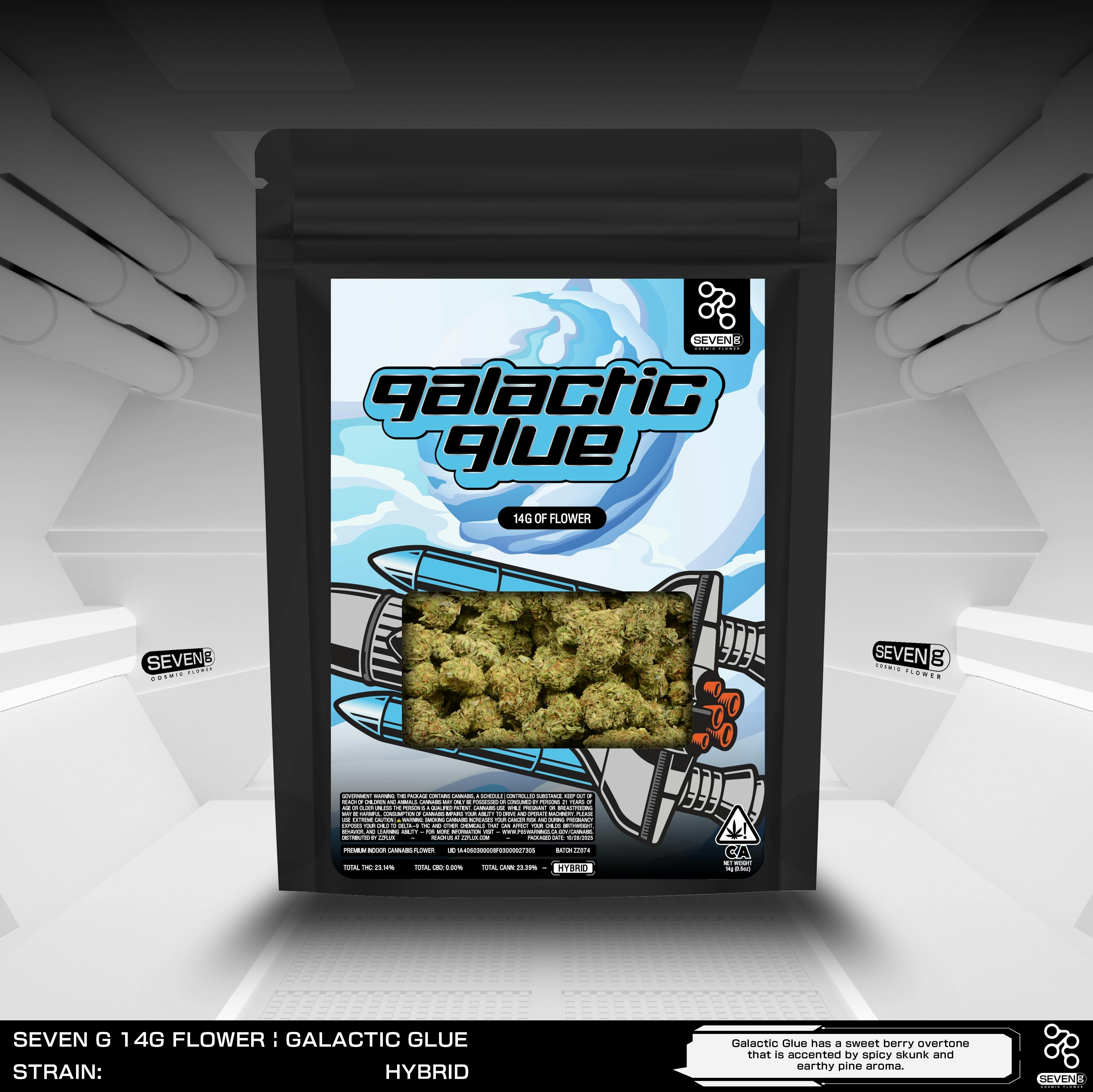 Galactic Glue Hybrid 14g bag by Seven G by Seven G