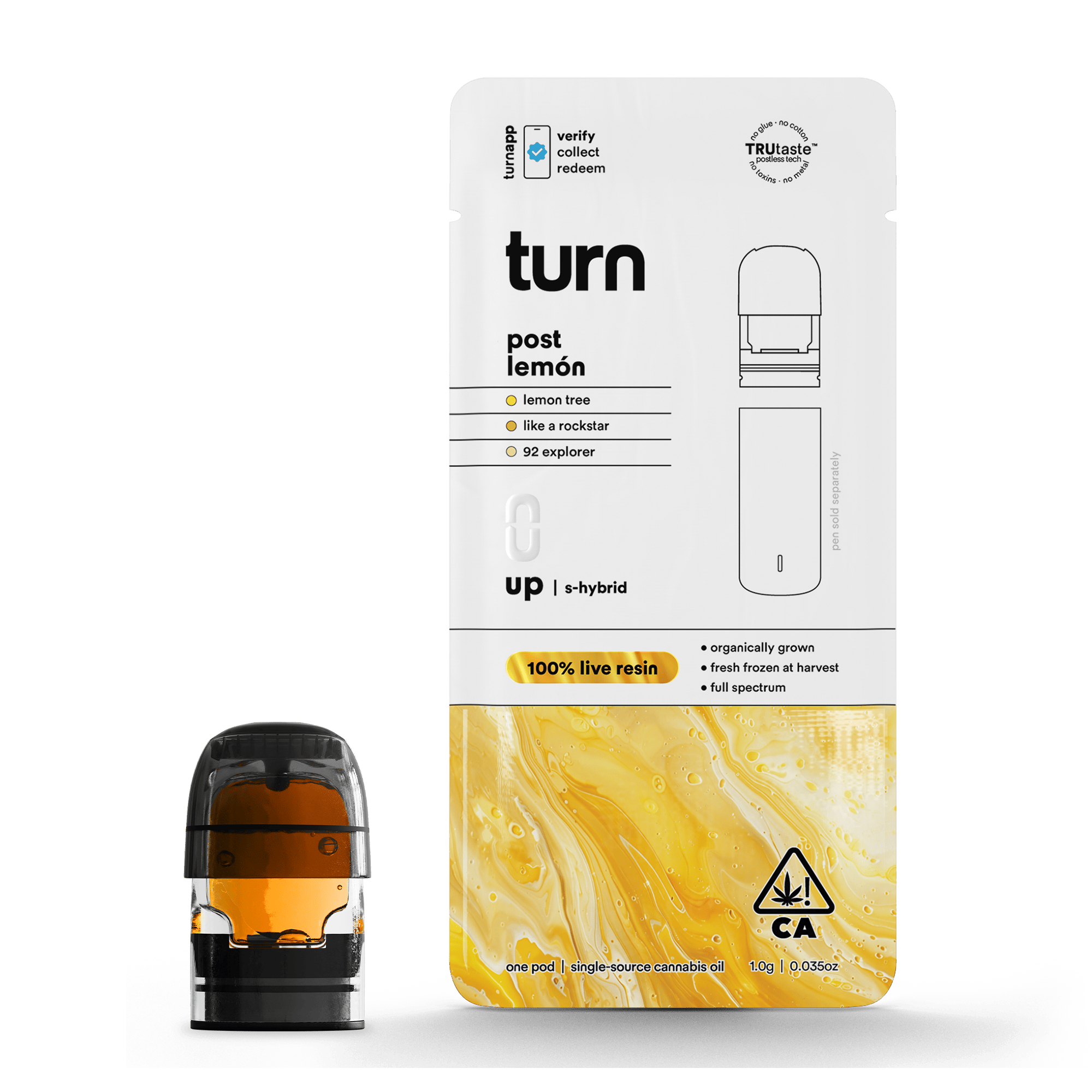 Post Lemon | 100% Live Resin | Sativa-Hybrid