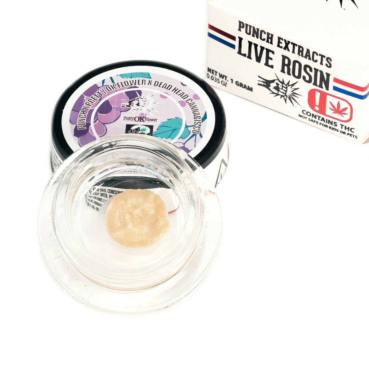 Punch | Grape Junky | Silver Tier Live Rosin Cold Cure Badder | 1g