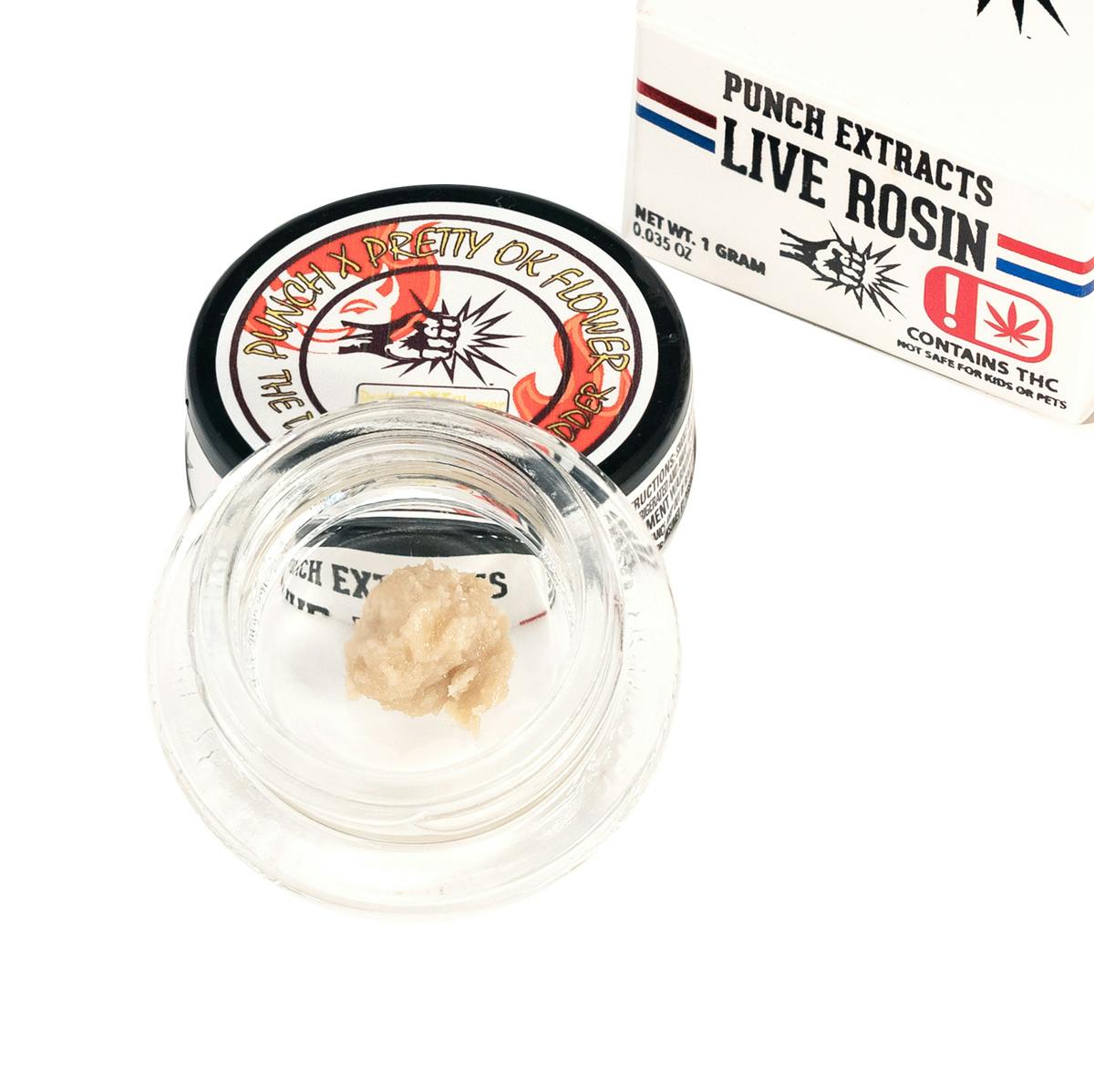 The Devils Rejects Silver Tier Live Rosin Cold Cure Badder (1g) by Punch Edibles & Extracts