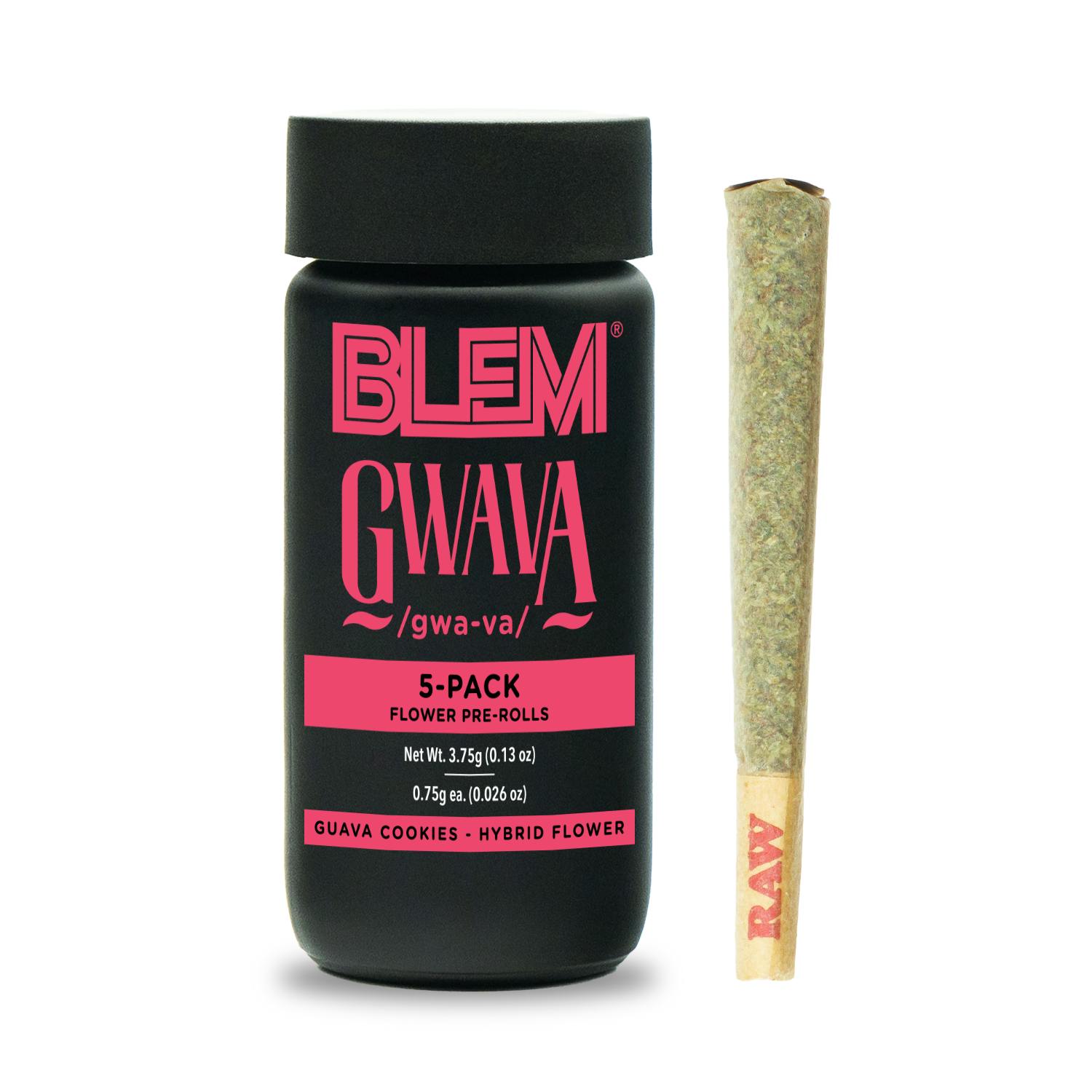 BLEM GWAVA 5-Pack .75g Pre-Rolls