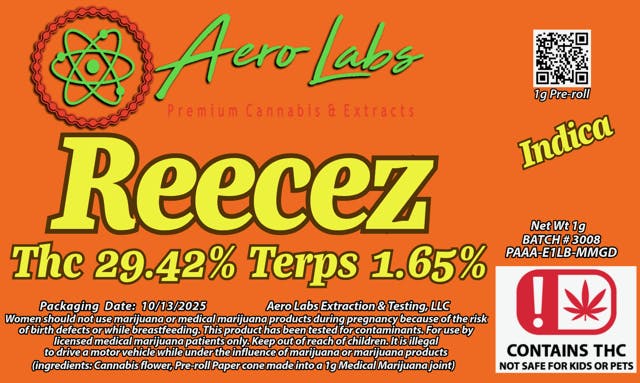 Aero Labs | Reecez | Pre Roll | 1G