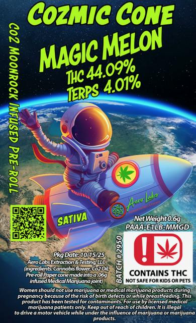 Aero Labs | Magic Melon | Cozmic Cone | .6G