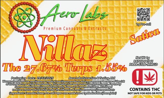 Aero Labs | Nillaz | Pre Roll | 1G