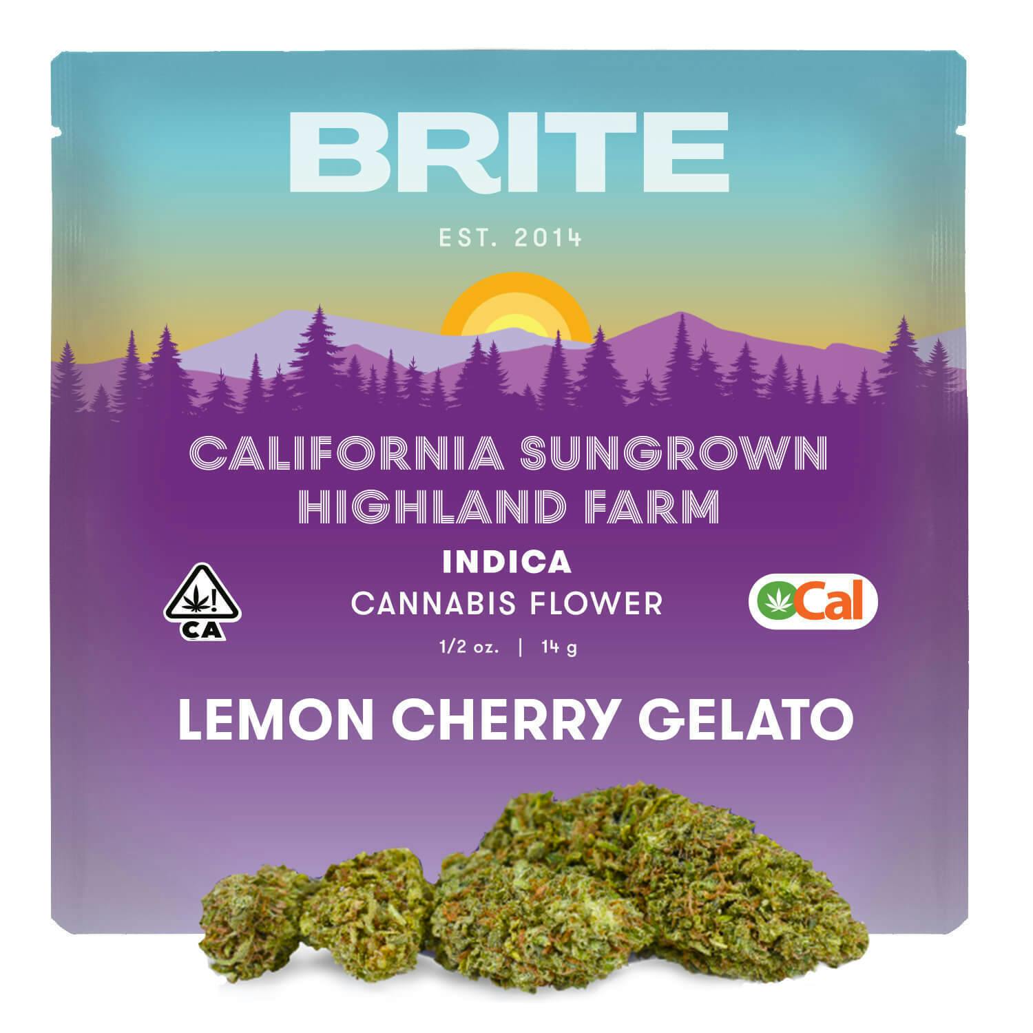 Flower Indica Lemon Cherry Gelato