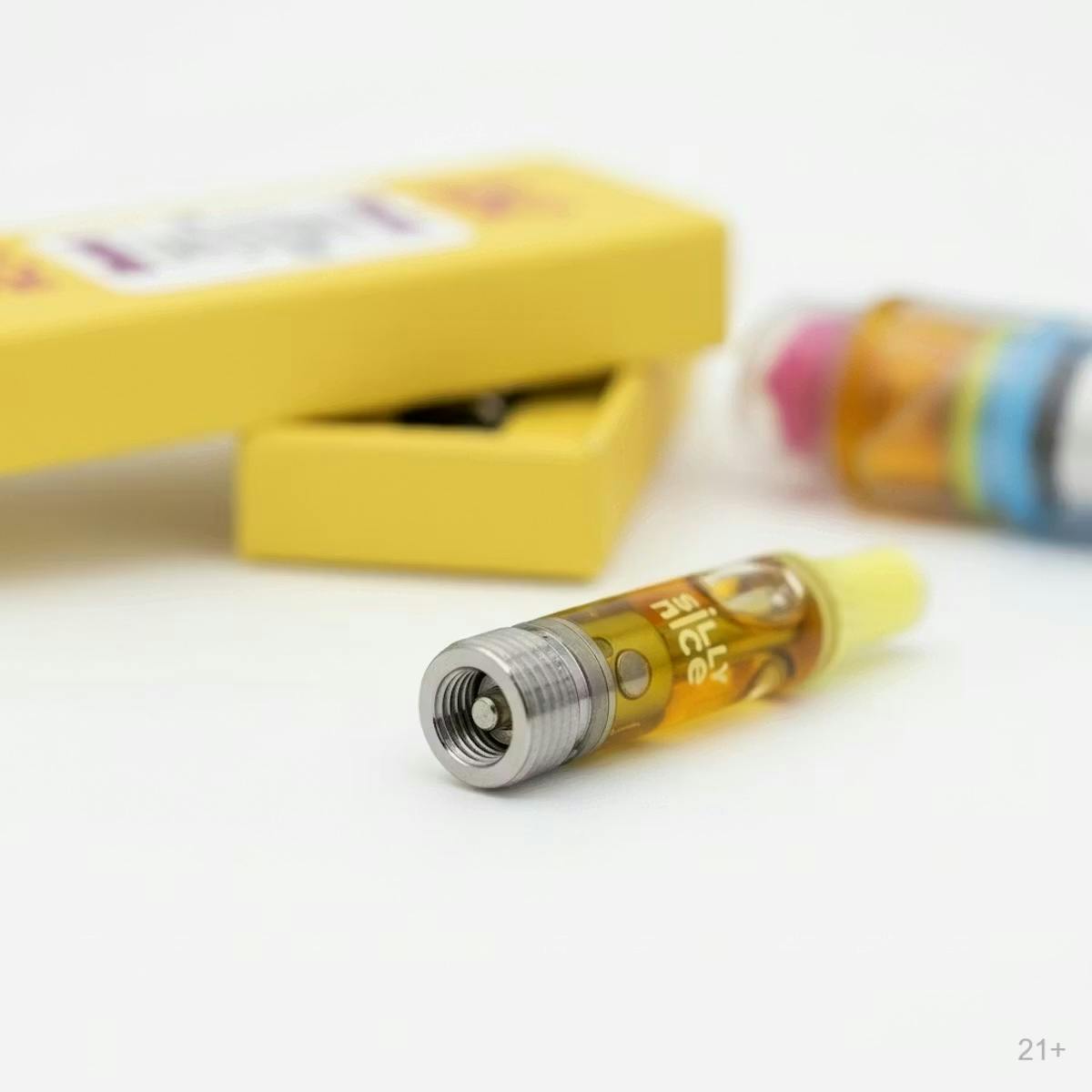 SILLY NICE | 1G | PINK STARDUST | CDT DISTILLATE 510 THREAD CARTRIDGE