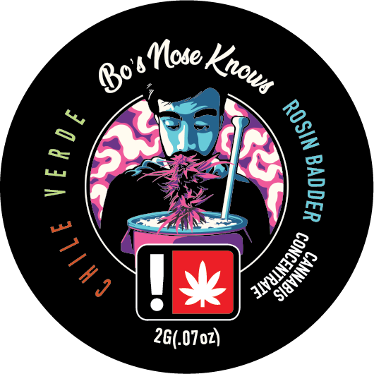 BNK | Chile Verde | Rosin Badder | 2G by Bo's Nose Knows