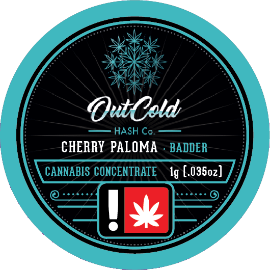 OCHC | Cherry Paloma | Live Rosin Badder | 1G by Bo's Nose Knows