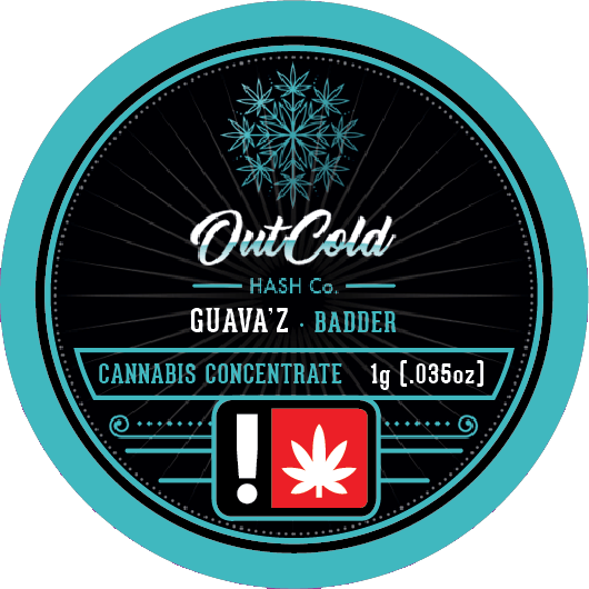 OCHC | Guava'z | Live Rosin Badder | 1G by Bo's Nose Knows