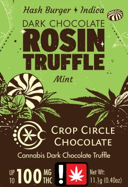 Burger Mint Meltaway Rosin Truffle