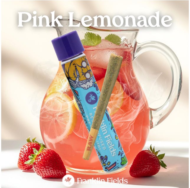 Franklin Fields Infused Pre Roll Pink Lemonade 1g