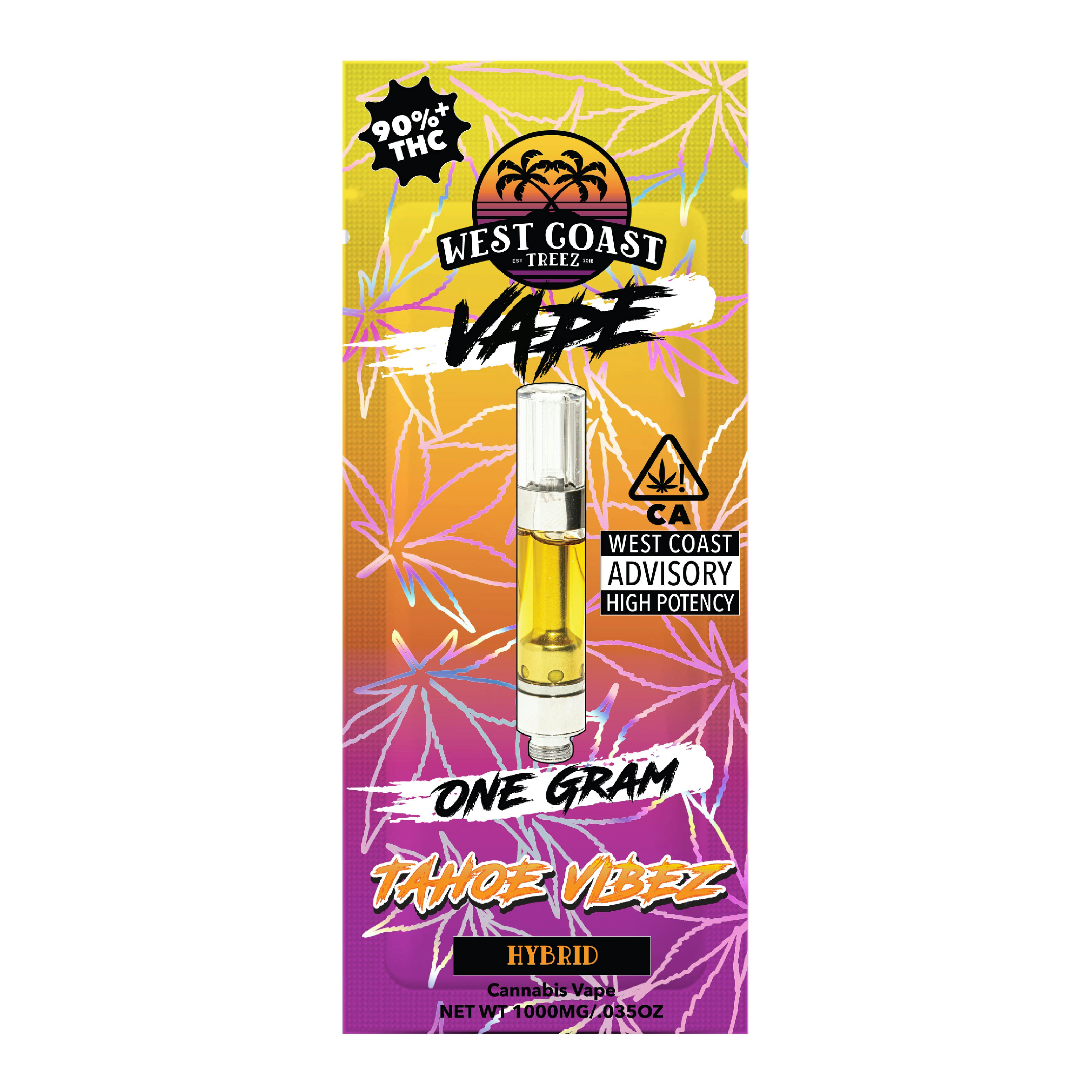Tahoe Vibez - Hybrid - VAPE Cartridge - [1g]