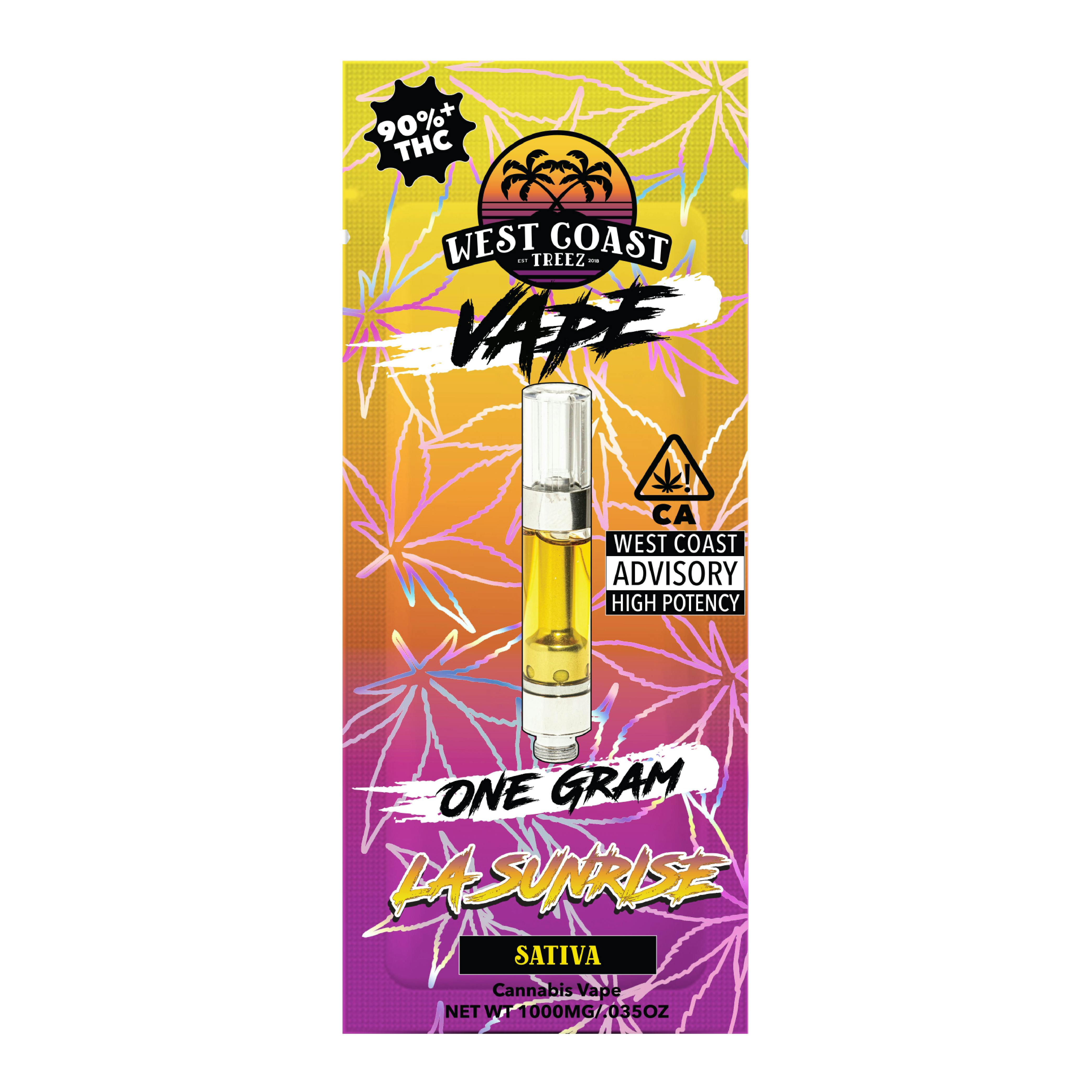 LA Sunrise - Sativa - VAPE Cartridge - [1g]