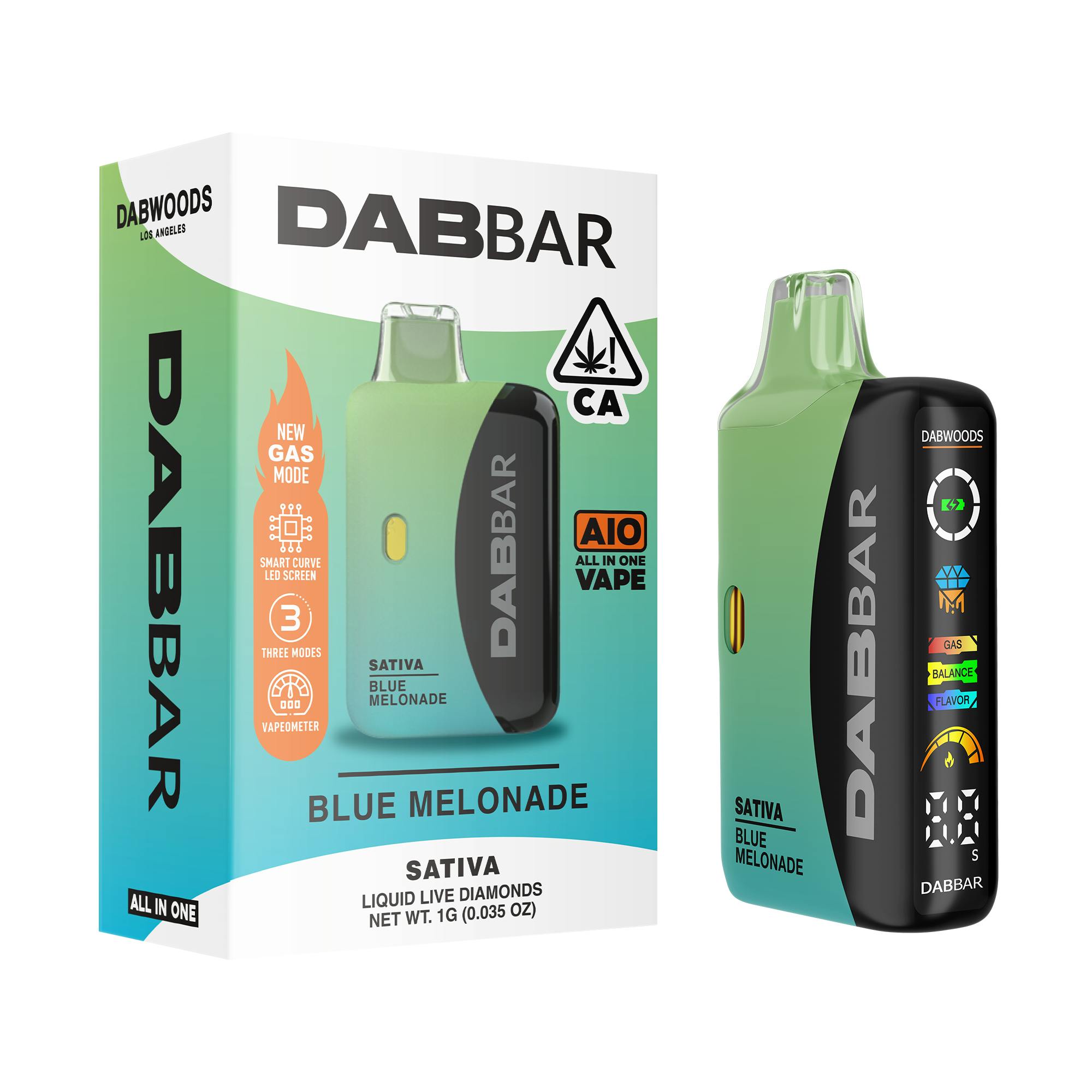 Dabwoods — Dabbar 3.0 Liquid Live Blue Melonade