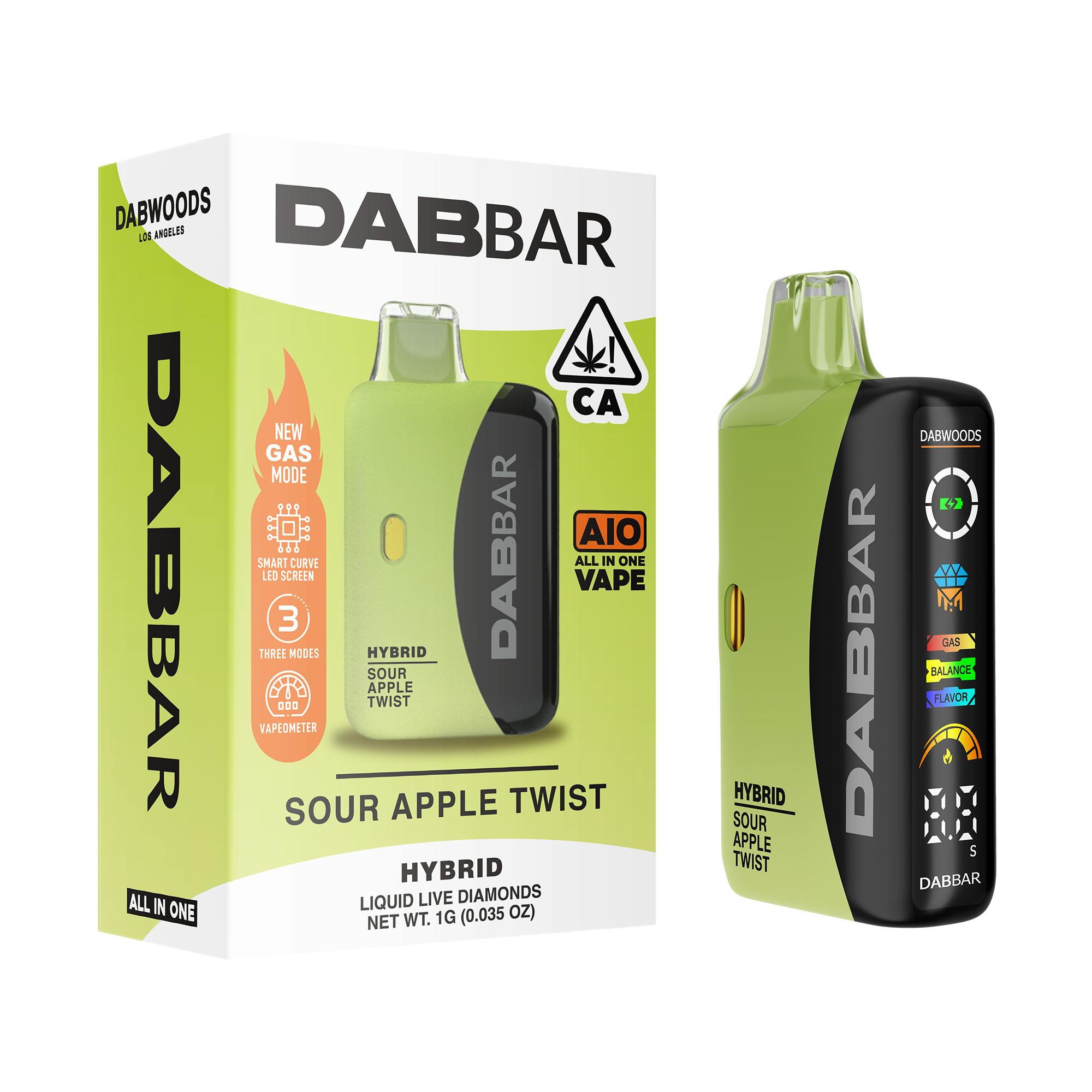 Dabwoods — Dabbar 3.0 Liquid Live Sour Apple Twist