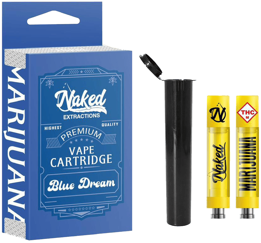 Naked Extractions - Blue Dream Cartridge - Naked Extractions