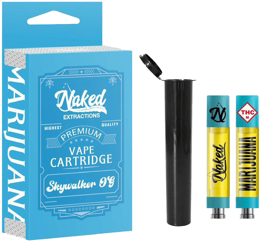 Naked Extractions Brand Disposable Vape Pens
